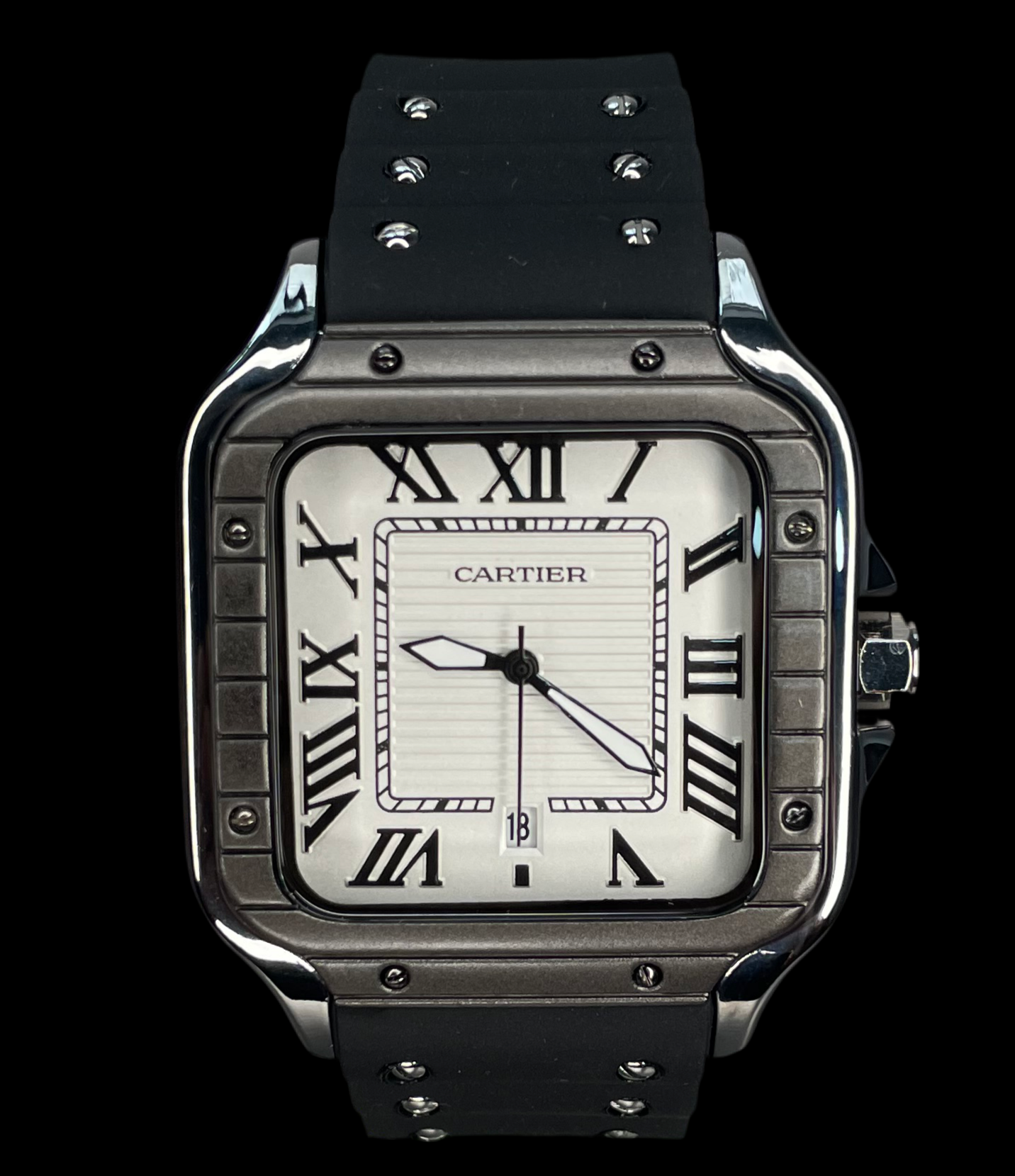 CARTIER NEGRO TABLERO BLANCO