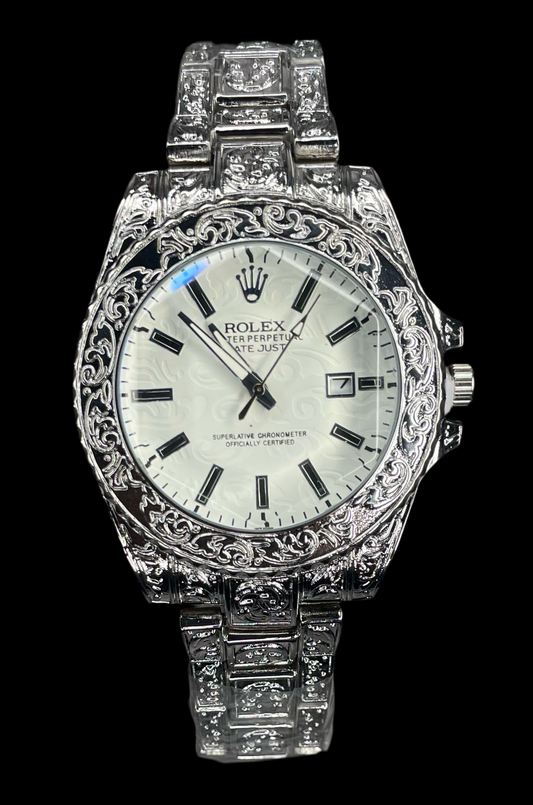 ROLEX OYSTER PERPETUAL TABLERO BLANCO