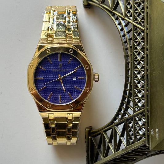 AUDEMARS PIGUET DORADO TABLERO AZUL